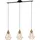 Tarbes 3-flg. 18 cm abstrakt bronze