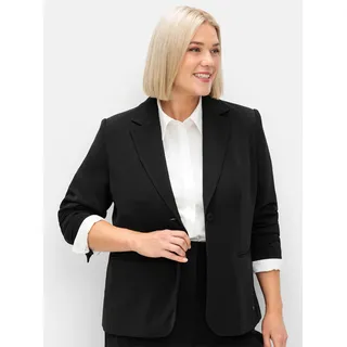 sheego Blazer in schwarz | Gr.: 48