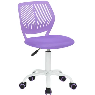 FurnitureR Bunter Schreibtischstuhl, moderner höhenverstellbarer Computerstuhl ohne Armlehnen, ergonomischer Drehstuhl für Kinderzimmer und Home Office