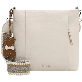 Umhängetasche TAMARIS "Umhängetasche TAS Katrina", Damen, Gr. B/H/T: 29cm x 28cm x 5cm 0, beige (beige 400), Polyurethan, Taschen Umhängetasche