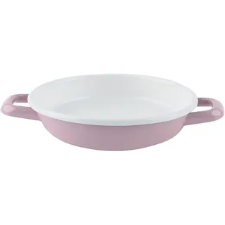 Sallys Emaille Pfännchen 15cm - Pastellrosa