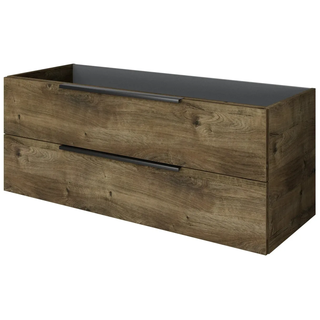 Pelipal Unterschrank für Doppel-Waschtisch Quantum 07 Eiche Ribbeck Quer 120 cm