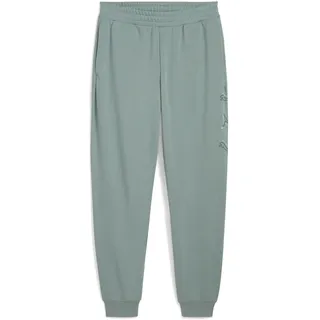 Puma Herren ESS Logo LAB Execution Sweatpants TR cl Gestrickte Hosen, Green Moon,