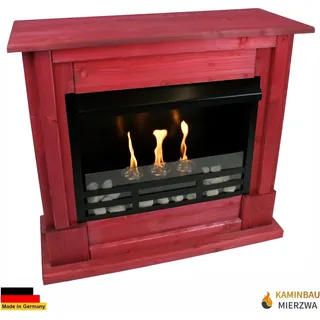 Gelkamin Ethanolkamin Kamin Modell Rafael Premium Royal Rot - Rot