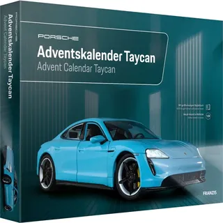 Franzis Porsche Taycan Adventskalender 2021 Blau