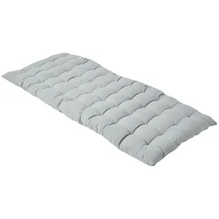 Homescapes Bankauflage 108 x 42 x 5 cm grau 2 St.