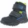 Husky Schlupfstiefel Blau/Hellgrün 32