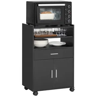 SoBuy Küchenwagen Mikrowellenschrank Servierwagen