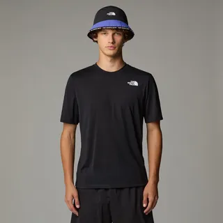 T-Shirt THE NORTH FACE "Foundation Mountain Faces T-Shirt für Herren", Herren, Gr. S, schwarz (tnf schwarz), Obermaterial: 100% Polyester, Rundhals, Shirts T-Shirt, sportlicher Schnitt, kurze Ärmel, mit FlashDryTM-Technologie