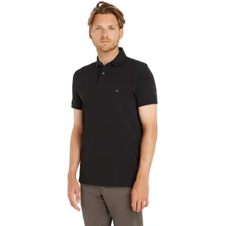 Tommy Hilfiger Poloshirt kurzarm - Schwarz