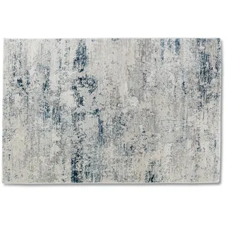 XXXLutz Xxxl Webteppich Blau, Creme, Hellblau, Dunkelblau - 133x190 cm