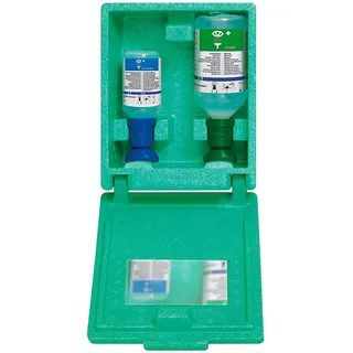First Aid Only Augenspülstation in Wandbox inkl. Augenspüllösungen 700 ml