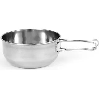 Faltbare Suppenschale Schüssel Edelstahl Wandertopf Picknickutensilien für Camping im Freien kleine 500 ml