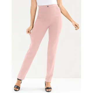 Webhose CLASSIC BASICS, Damen, Gr. 25, Kurzgrößen, rosa (rosé), 72% Viskose, 25% Polyamid, 3% Elasthan, unifarben, lang, Hosen Webhose