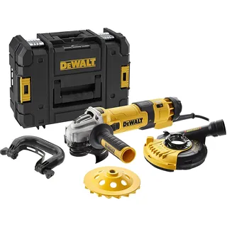 DeWalt DWE4257KT-QS inkl. Tragetasche, Koffer, Schutzhaube