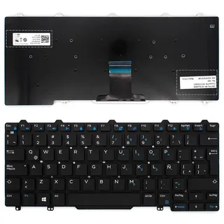 Generico Dell Latitude E7250 E7270 E5270 Spanish Ersatztastatur Für Laptop - Black