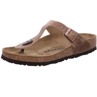 Birkenstock Gizeh Naturleder geölt tabacco brown 37