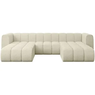 altdecor Eckcouch 4-Sitzer Beige
