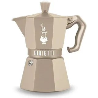 Bialetti Moka Induction 6 Tassen Beige