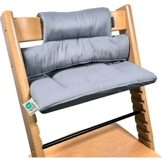 LaLoona Sitzkissen / Hochstuhlauflage für Stokke - Grau