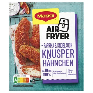 MAGGI Airfryer Knusper Hähnchen - Paprika & Knoblauch, 1er Pack (1 x 39g)