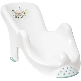 KEEEPER Disney Winnie Puuh Anatomischer Babybadesitz mit Anti-Rutsch-Funktion, Ab 0 bis ca. 6 Monate, Leon, Weiß