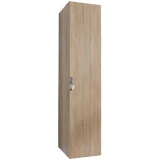WIMEX Drehtürenschrank Multiraumkonzept 45 x 185 x 54 cm Beige/Braun