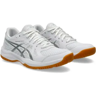 Asics 1072A107-100 Upcourt 6", Damen, White/Pure Silver EU 41.5