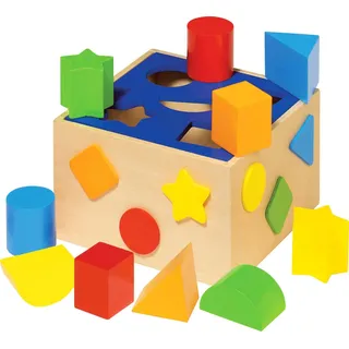 GoKi Sortierbox Holzsortierbox 10