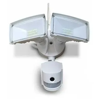V-Tac LED Flutlicht 18 W Aluminium IP44 mit Bewegungsmelder Weiß