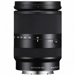 Sony SEL 18-200 mm F3,5-6,3, OSS, USM, E-Mount