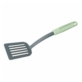 Fackelmann Ecolution Pfannenwender Schlitzwender 33,5 cm Mintgrün/Steingrau