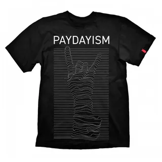 Difuzed Payday 2 Paydayism T-shirt Mit Kurzen Ärmeln - Black