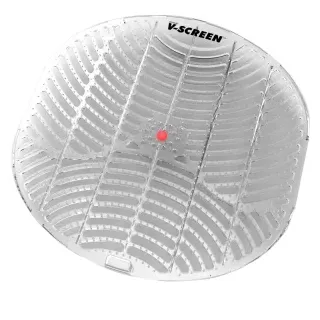 V-SCREEN Urinalsieb, Zusätzlicher Duftstoff verbreitet Frische für eine Dauer von bis zu 30 Tagen, 1 Packung = 4 Stück, Apple Orchard