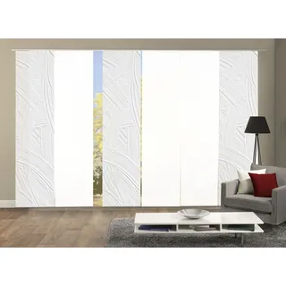 HOME WOHNIDEEN Schiebegardine »TALIA 6er SET« Paneelwagen 6 Stk. tlg. Schiebevorhang Digidruck 6er Set TALIA