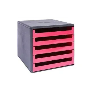 M&M Schubladenbox  30057660, DIN A4 mit 5 Schubladen, 1 St.