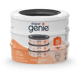 Diaper Genie Playtex Max Fresh Nachfüllbeutel, ideal für Windeleimer, 3 Stück, 810ct