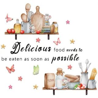 Wandtattoo Küche Küche Spruch Zitat Aufkleber Wandsticker Herausnehmbar Selbstklebend Küche Wandaufkleber Wandtattoo Küche Wandsticker Für ein harmonisches stilvolles Design in Ihrer Küche