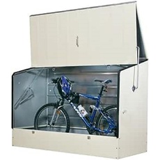 Bild Trimetals Metallgerätehaus Fahrradbox hellbeige