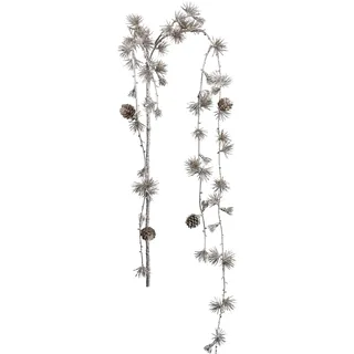 Creativ green Kunstzweig »Zedernzweig« mit Zapfen, beige