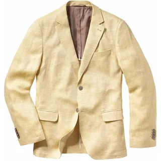 Lebendiges Leinen-Sakko Gelb 106