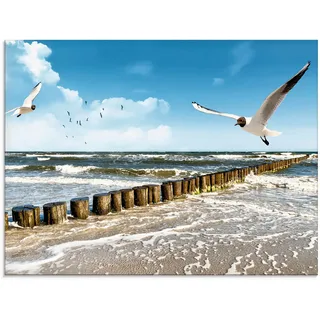 Artland Glasbild »Ostsee« Gewässer 1 Stk. tlg. in verschiedenen Größen, blau