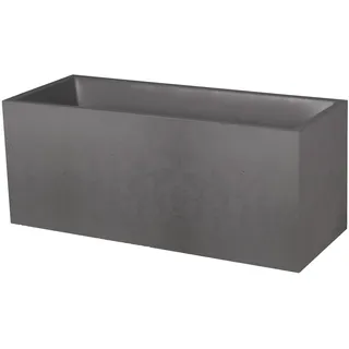 Eda Blumenkasten Basalt 99,5 x 39,5 x 43,5 cm Anthrazitgrau