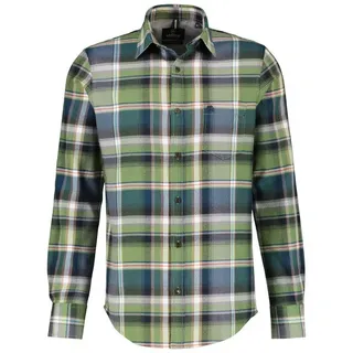 Lerros Karohemd »LERROS Herrenhemd in Karo-Flanellqualität