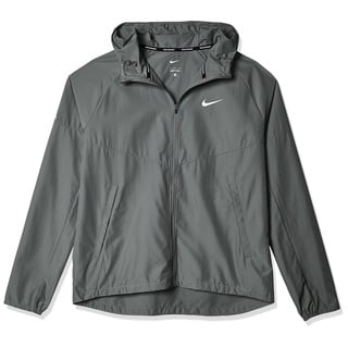 Nike DD4746-084 M NK RPL MILER JKT Jacket Herren SMOKE GREY/SMOKE GREY/REFLECTIVE SI Größe L