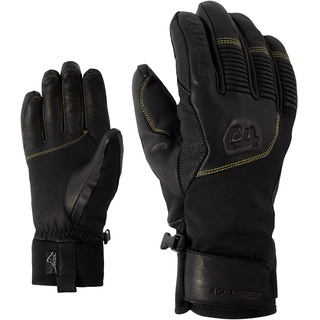 Ziener Ganzenberg ASR AW Glove Ski Alpine black/citrus 7,5