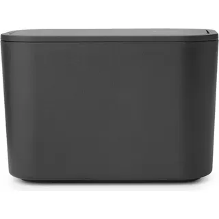 Brabantia Mindset Badezimmer-Abfallbehälter – Dunkelgrau - Grau