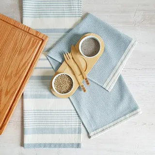 framsohn frottier »Modern Living Fischgrät« dichte Feinwebung, in Österreich hergestellt, 50x70 cm,