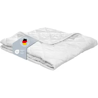 Leichte Bettdecke | 155 x 220 cm | dünne Sommerdecke | XDREAM Pure - Weiß