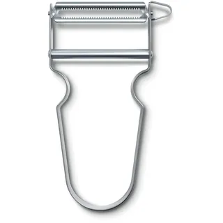 Victorinox Sparschäler mit Zackenschliff Silber